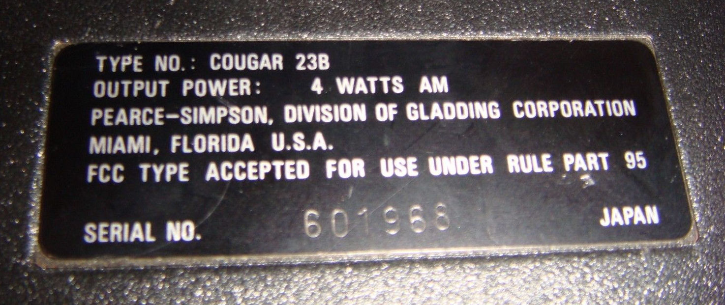 Pearce-Simpson Cougar 23B